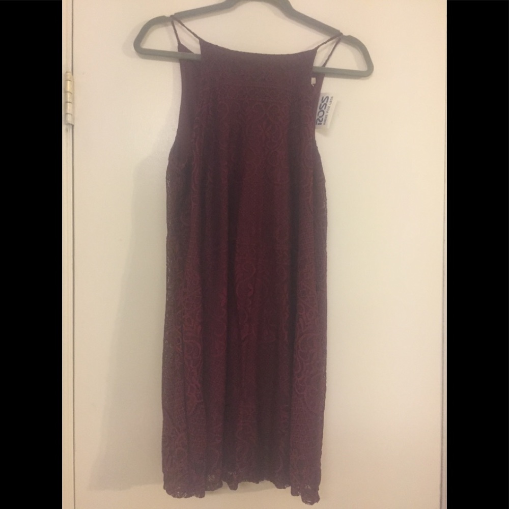 Maroon Party Dress